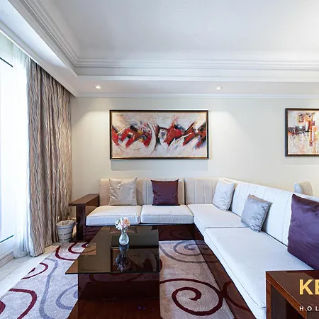 Grandeur Living 2Br Plus Maid With Beach Access Dubai Exterior photo